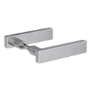 Vorschaubild GRIFFWERK Griffpaar für Schlosskasten CARLA K3 - Edelstahl matt