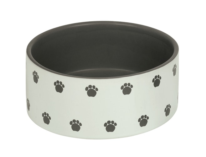 Nobby Keramiknapf Pata creme/grau Hundenapf