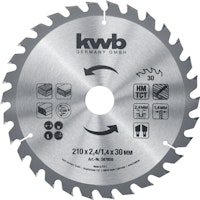 kwb Hk-Sägebl. HM Ø 210x30 Z30 587859