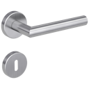 Vorschaubild Griffwerk Türgriff LUCIA Klipptechnik GK3 Rosetten rund