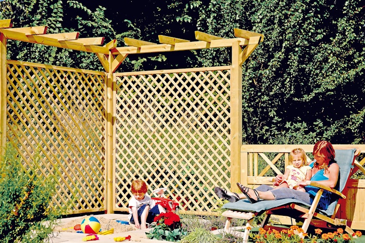 T&J Kopfbänder für Pergola 9 x 4,5 x 35 cm
