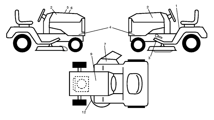 Husqvarna Gartentraktoren 96043019500 YT46LS