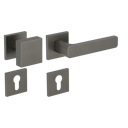 Vorschaubild Griffwerk Wechselgarnitur VAYA 265 MINIMAL MODERN fast2fix Fast2Fix  Rosetten eckig Knopf SQUARE Kaschmirgrau R