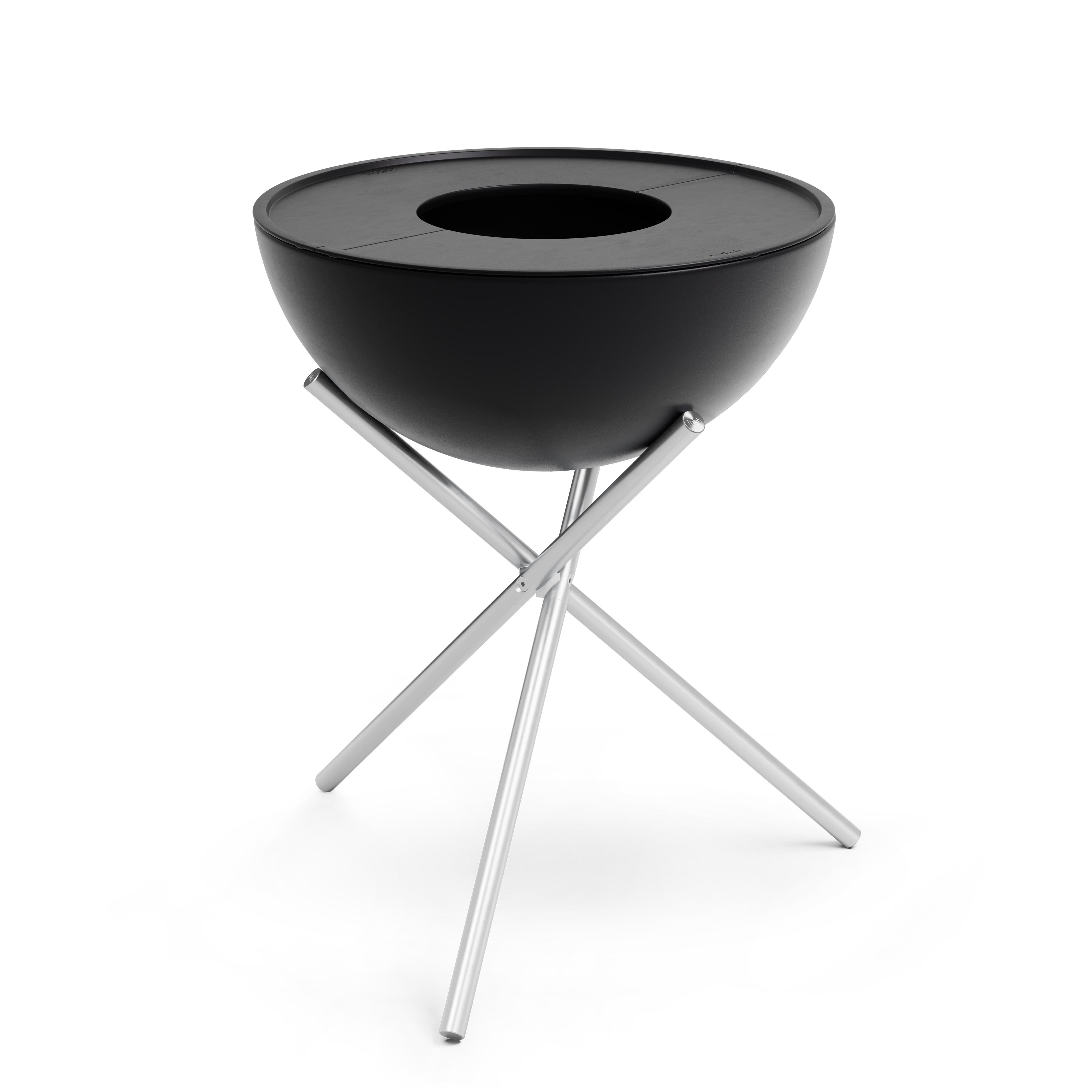 höfats BOWL 70 Plancha-Grillset hoch