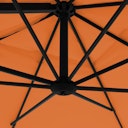Vorschaubild doppler Pendelschirm myZONE 210 x 210, Aluminium Anthrazit / 100 % Polyester 180 g/m²