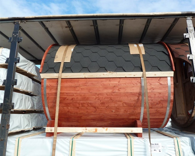 Wolff Finnhaus Saunafass Fasssauna 330 (2-Raum)