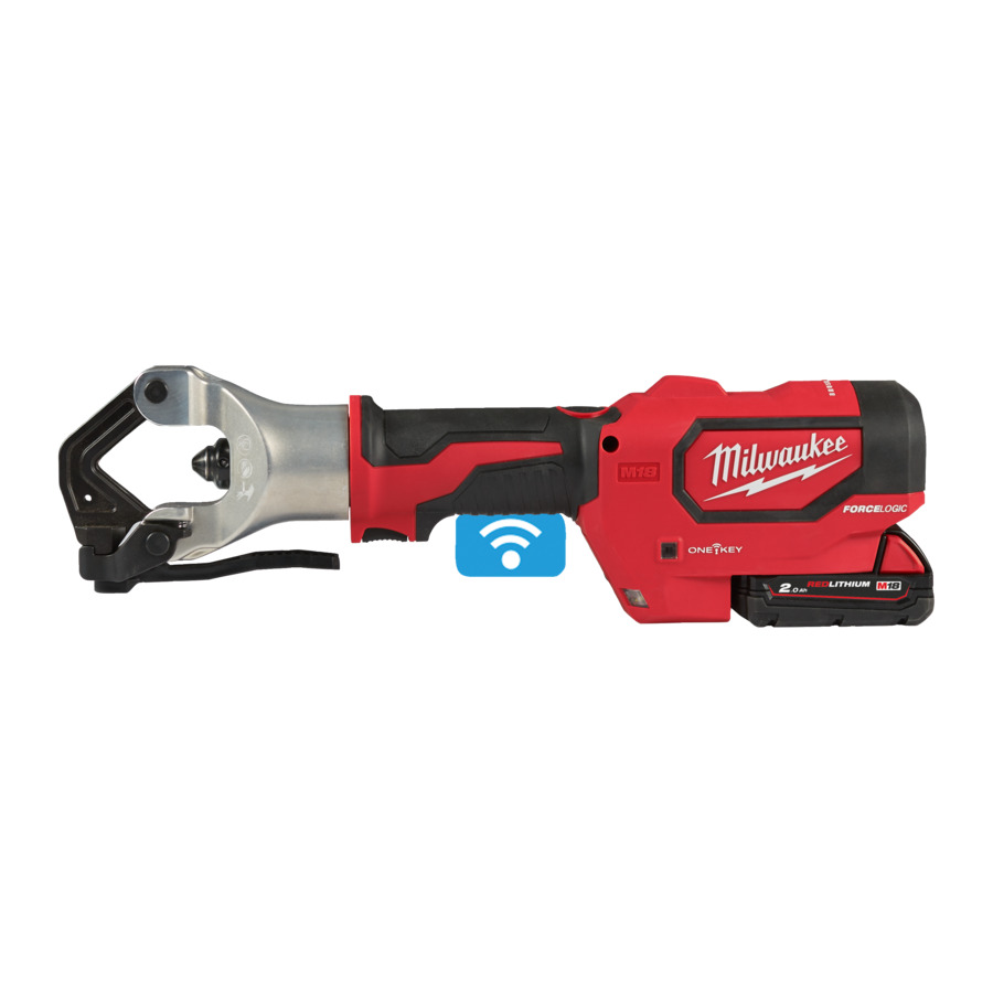 Milwaukee M18HDCT-202C HYDR.-AK.PRESSWERKZEUG IN2 4933471950