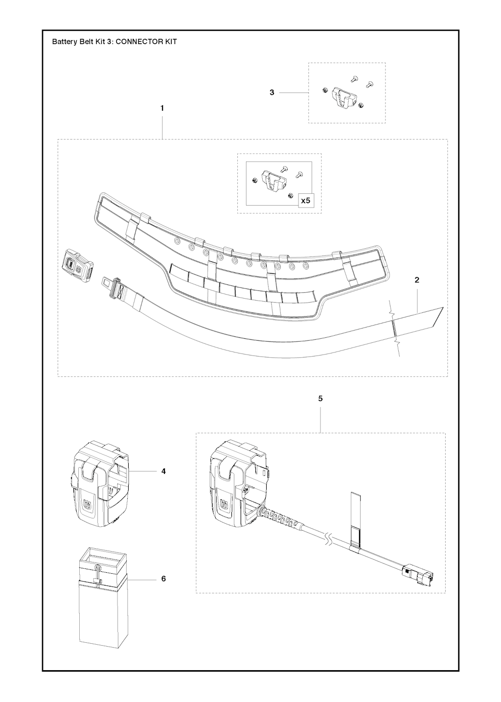 Explosionszeichnung Ersatzteile