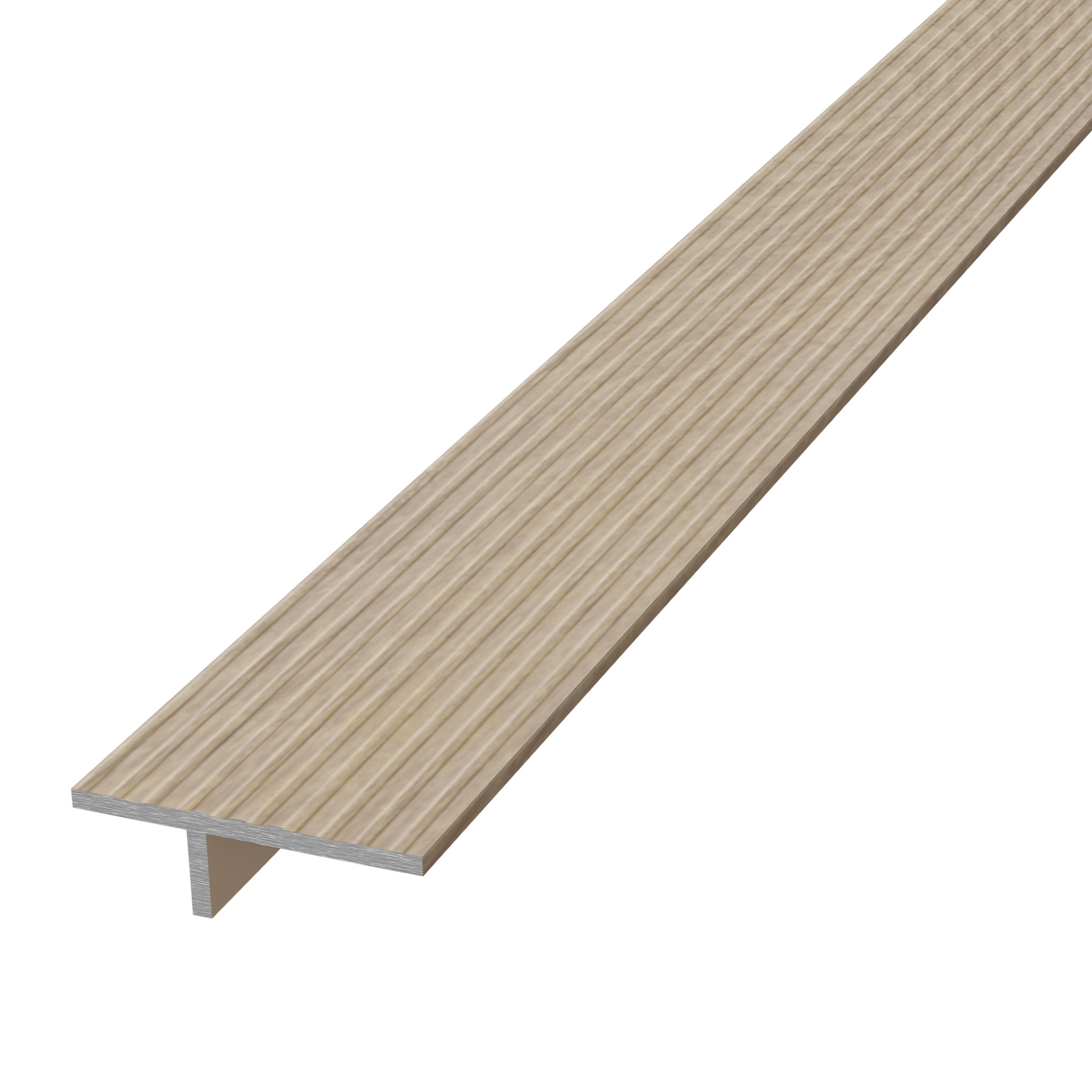 DreamDeck Alu Übergangs-T-Profil Eiche 13 x 36 x 2000 mm