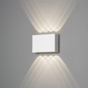 Vorschaubild Konstsmide Wandleuchte Chieri, 2x4 LED, weiss, IP54 (7865-250)