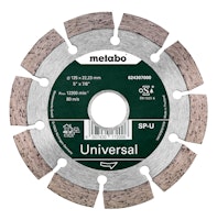 Metabo Diamanttrennscheibe 125x22,23mm"SP-U"Universal "SP"