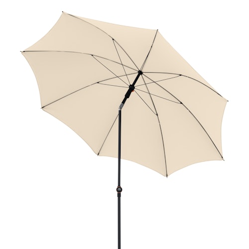 doppler Mittelmastschirm myZONE 200 Manual, Stahl Anthrazit / 100 % Polyester 180 g/m² 