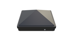 GroJa Stecksystem Premium Pfostenkappe 9x9 für Alu-Pfosten