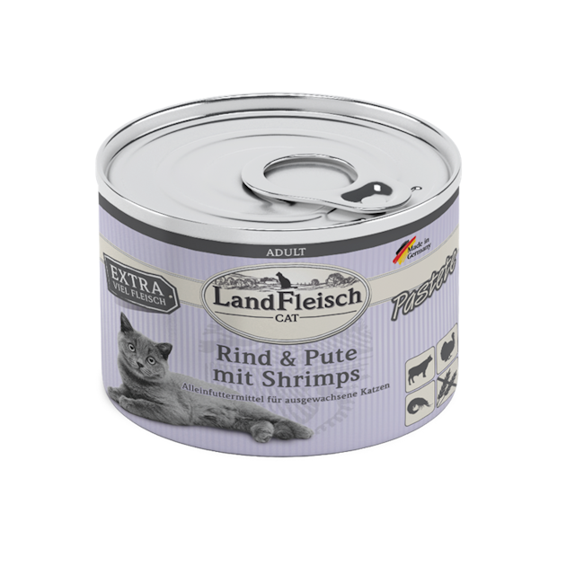 LandFleisch Katze Adult Pastete 195gVorschaubild