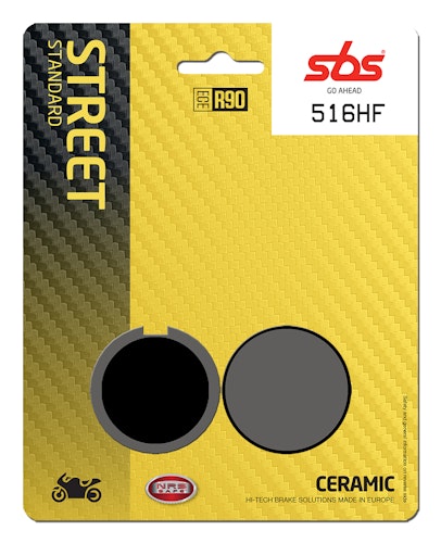 SBS Bremsbelag 516HF Street Ceramic