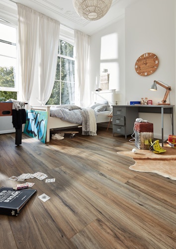 MEISTER Laminatboden MeisterDesign. laminate LL 150 / LL 150 S 6845 Vintage walnut Natural Wood-Struktur