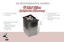 Vorschaubild Karibu 9 kW Saunaofen finnisch anthrazit mit integrierter Steuerung