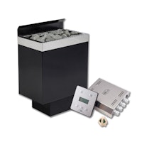 Infraworld Finnischer Saunaofen Sparta Wall Set inkl. Steuerung Saunacontrol C