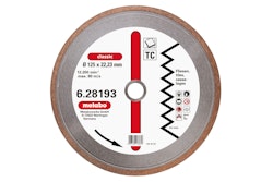 Metabo Diamant-Trennscheibe125 x 1,7 x 22,23 mm"classic""TC"Fliese