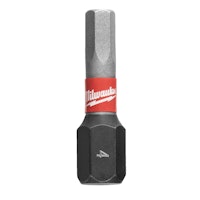 Milwaukee BIT HEX4 25MM SHOCKWAVE  (2) 4932430895