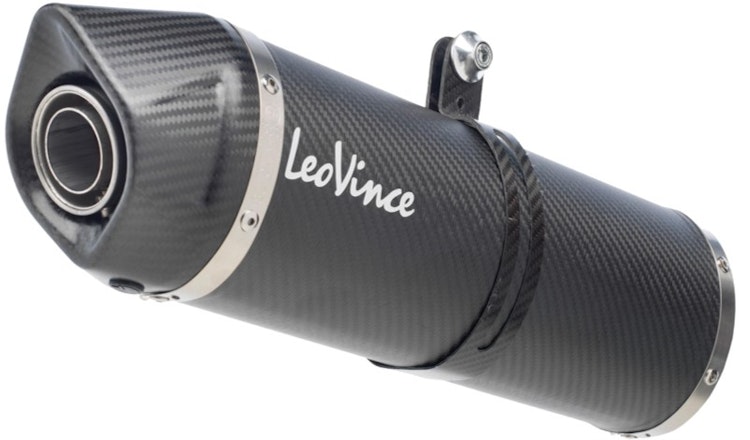 LeoVince Komplettanlage Carbon SBK LV ONE EVO 2/1 für KAWASAKI Z 650/NINJA 650 mit Katalysator