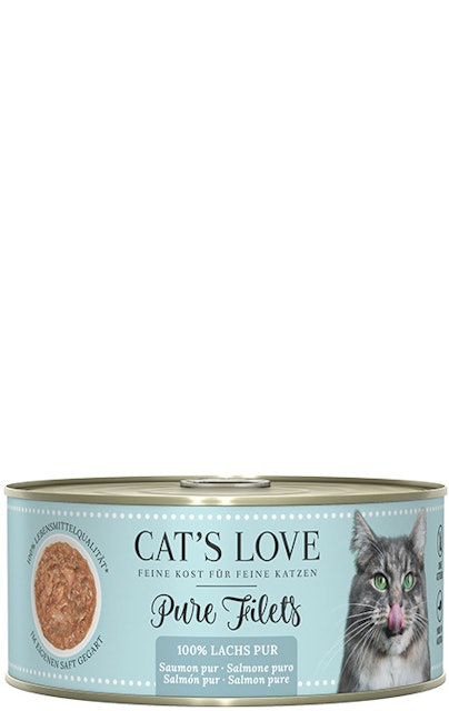 Cat's Love Pure Filets 100g Dose KatzennassfutterVorschaubild