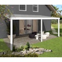 Vorschaubild Skan Holz Aluminium Terrassenüberdachung Garda Breite 541 cm