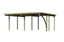 Vorschaubild Karibu Carport Doppelcarport Eco 1/2 - kesseldruckimprägniert