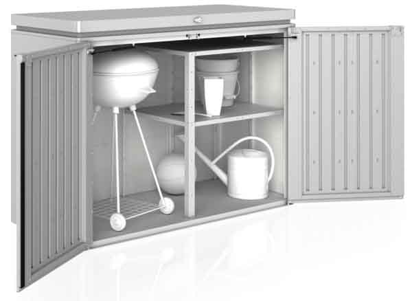 Biohort Highboard Anwendungsbeispiel Regale