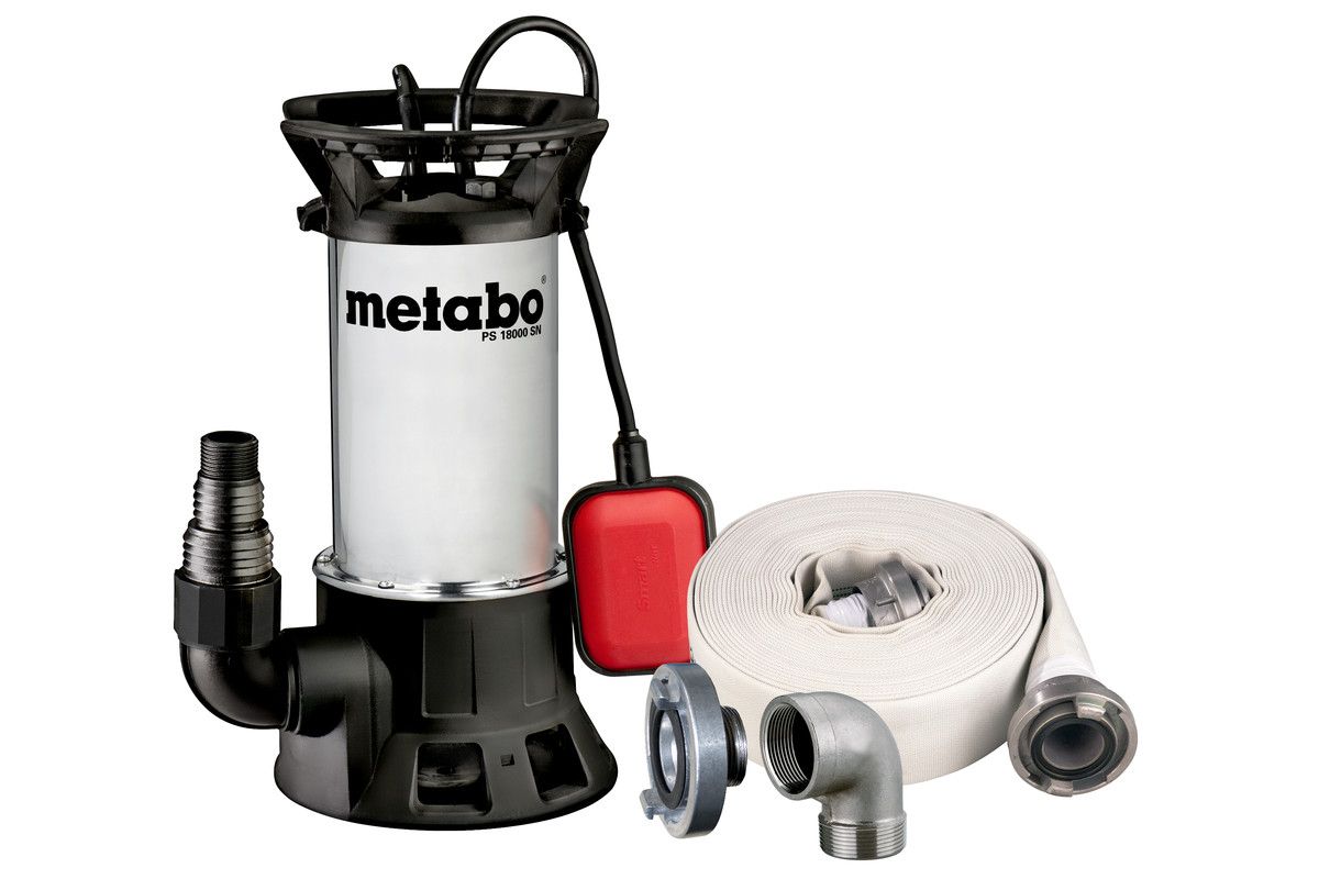 Metabo Schmutzwasser-Tauchpumpe PS 18000 SN Set