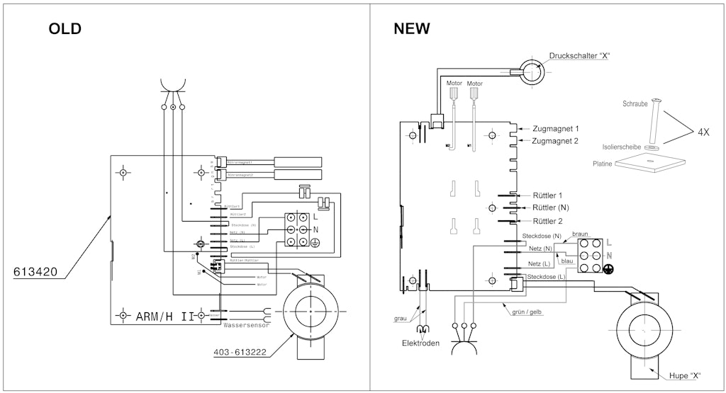 Explosionszeichnung Ersatzteile