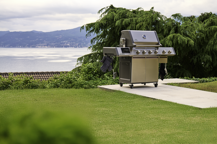 Napoleon Prestige PRO 500, Connected, Edelstahl, inkl. Drehspieß