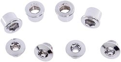 CONTEC Kettenblattschraube C.Nut 2-fach Kurbel silber
