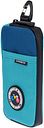 Vorschaubild CONTEC Smartphonetasche Urban Nomad Wallet ocean turquoise / midnight blue