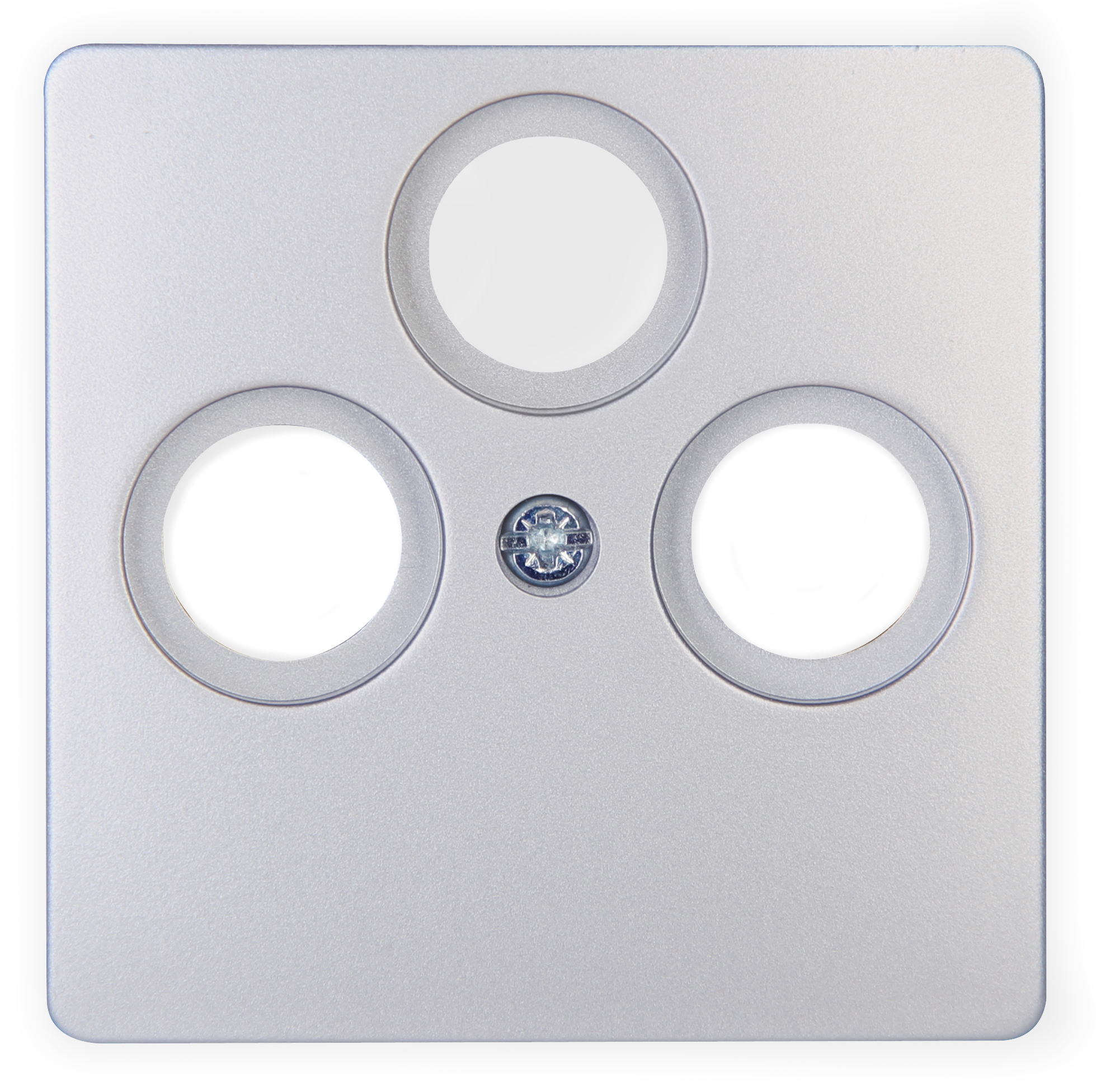 Kopp Antennenabdeckung TV/RF/SAT PARIS silber