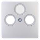 Vorschaubild Kopp Antennenabdeckung TV/RF/SAT PARIS silber