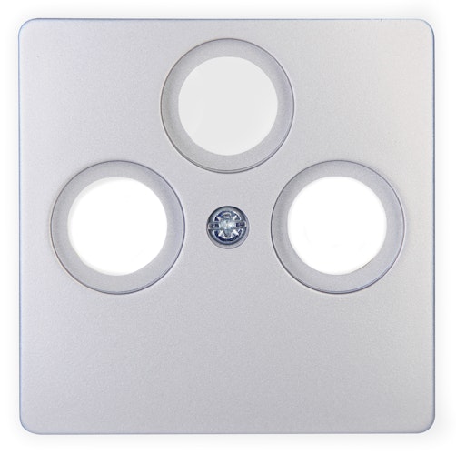 Kopp Antennenabdeckung TV/RF/SAT PARIS silber