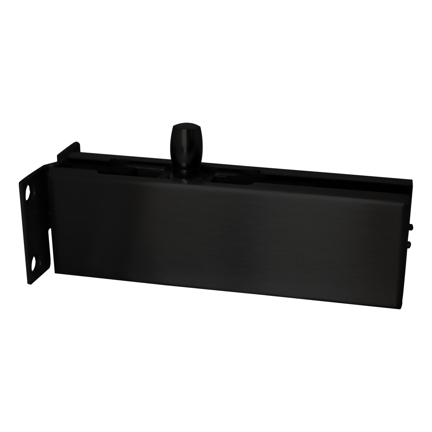 Griffwerk Pivot PT30- schwarz matt Eckbeschlag oben inkl. Drehpunkt, 8-12mm