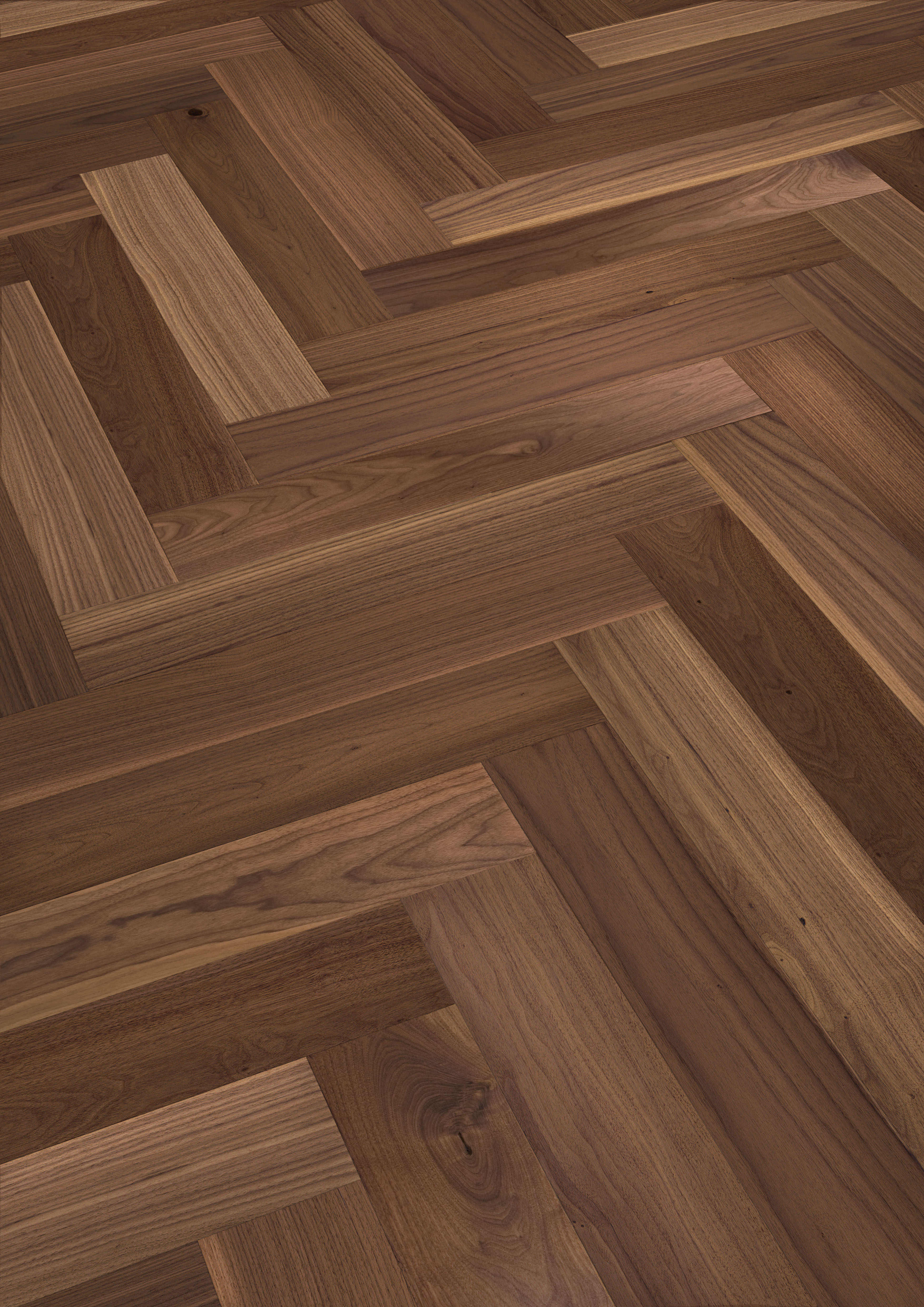 MEISTER Parkettboden longlife PS 500 710 x 142 x 13 mm 9009 Nussbaum amerikanisch lebhaft gebürstet ultramattlackiert