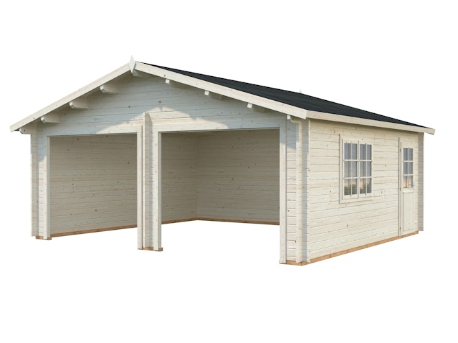 Palmako Garage Roger 28,4 m² - 44 mm - ohne Tore