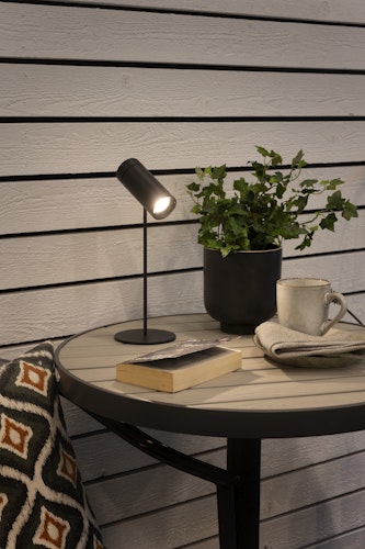 Konstsmide Tischleuchte Multi schwarz USB (7844-750)