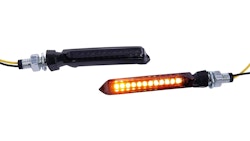 Spec-X LED-Blinker Noquattro Schwarz 10 mm Lang Paar