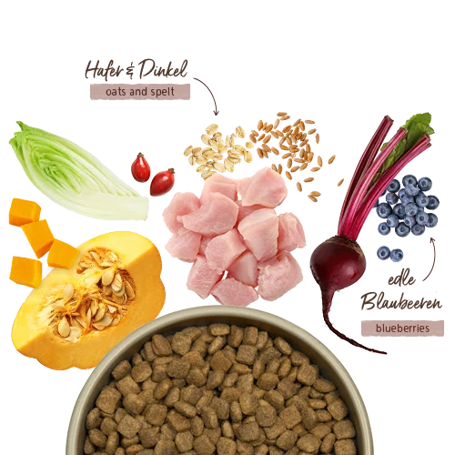 Bosch MENUE Senior Huhn mit Dinkel und Hafer 1kg 