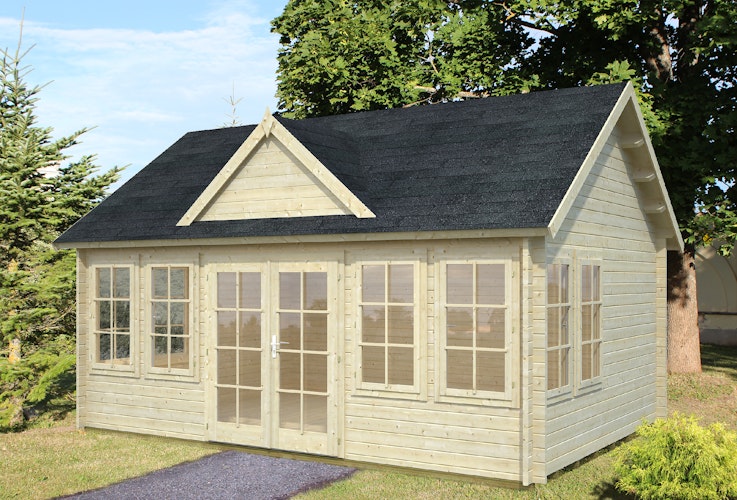 Palmako Gartenhaus Claudia 19,4 m² - 44 mm