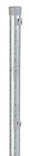 Alberts® Zaunpfosten,feuerverzinkt,Pfostenst. ⌀42mm,Länge 2500mm,Geflechthöhe 2000mm 622145