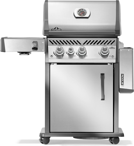 NAPOLEON Gasgrill Rogue Pro 425, SIZZLE ZONE Seitenbrenner, Edelstahl