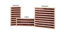 Infraworld Flächenheizsystem Rückenteil in Fichte/Espe