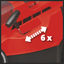 Vorschaubild Einhell Akku-Rasenmäher GE-CM 36/37 Li (2x3,0Ah) 3413170