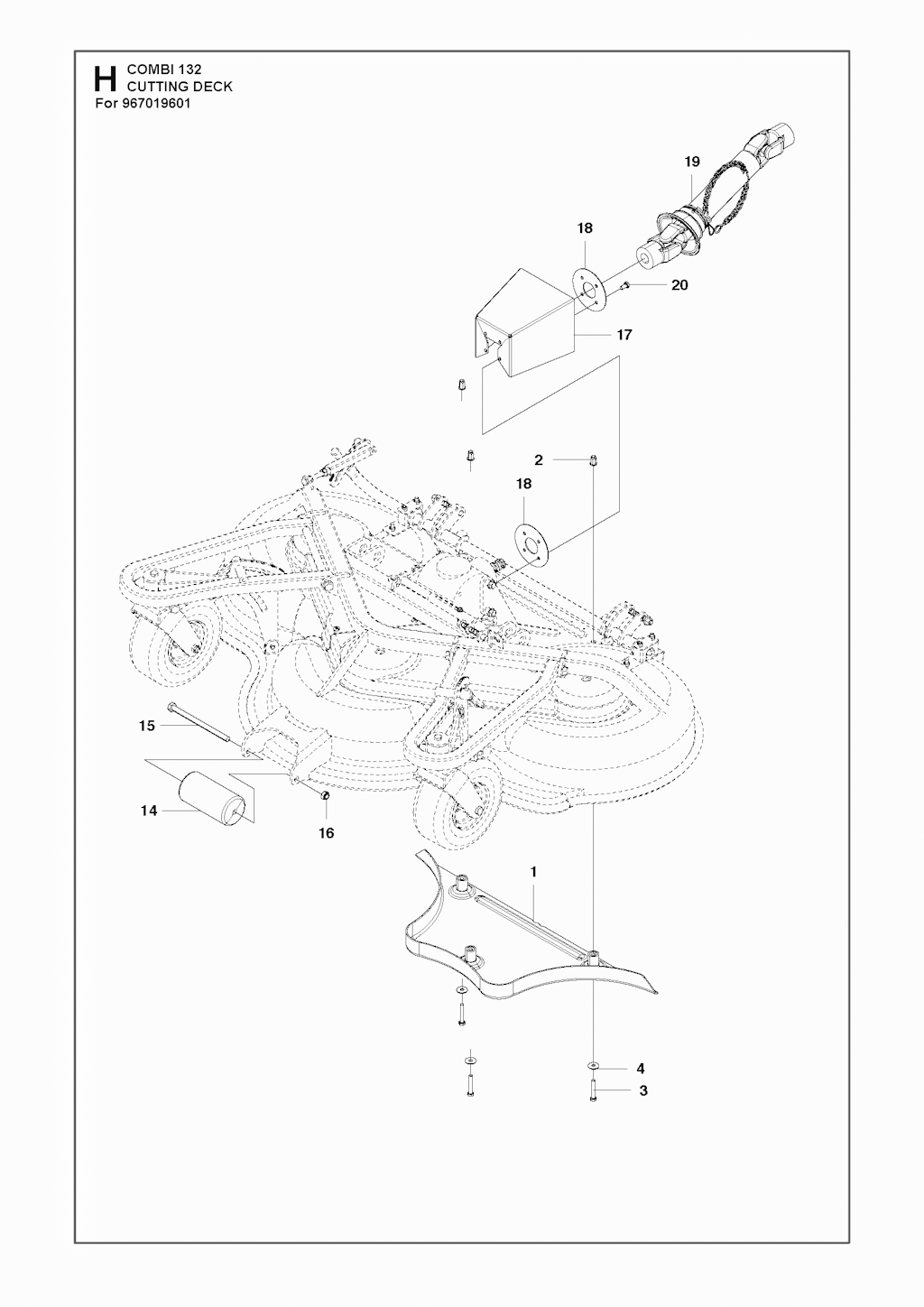 Explosionszeichnung Ersatzteile