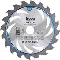 kwb Akku Top Sägebl HM Mit-Dü 150x20 Z20 583554